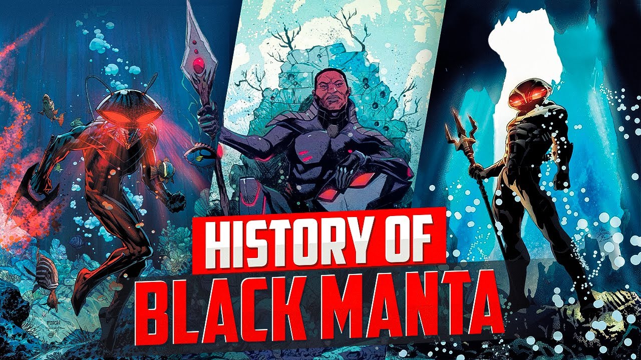 Uncover the Epic History of Black Manta: Aquaman's Deadliest Foe 🦑