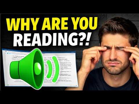 Let Microsoft Read Your Word Docs Aloud 📄