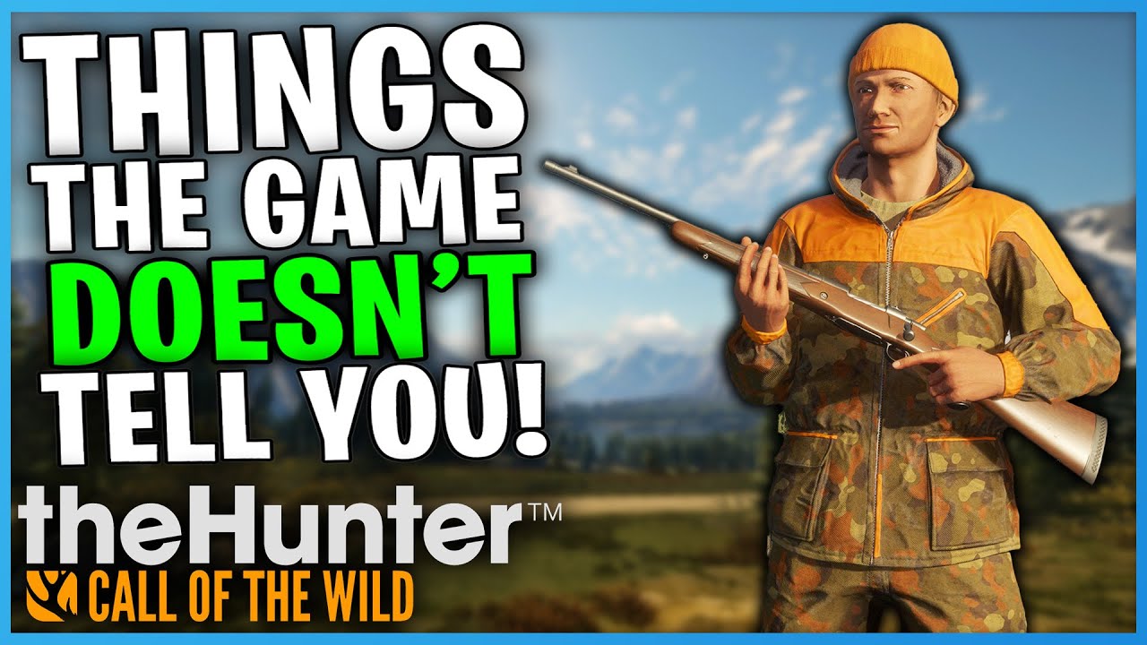 10 Things The Game Doesn't Tell You! | theHunter Call Of The Wild