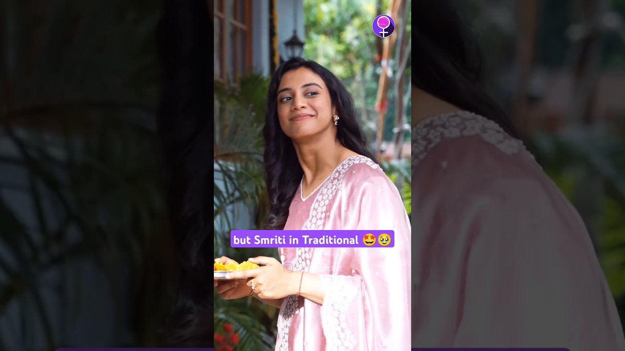 Smriti Mandhana in Traditional Wear ❤️