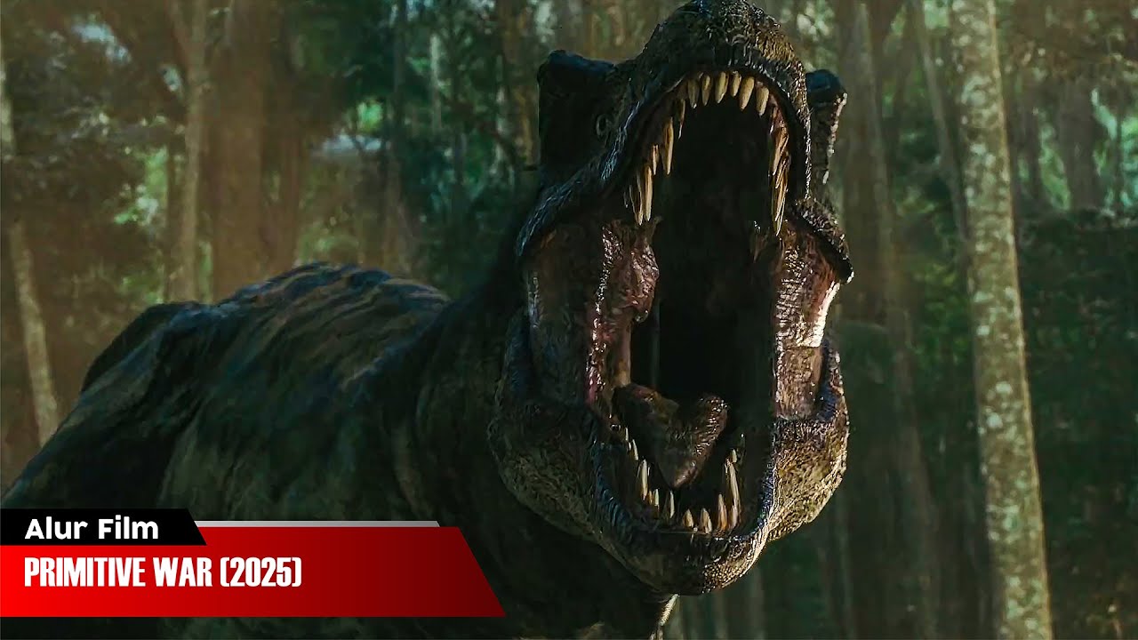 Serangan Dinosaur Lebih Ganas dari Jurassic! | Alur Film Primitive War (2025) 🦖