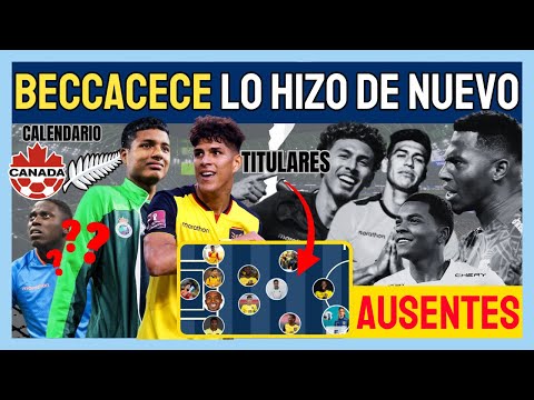 CONVOCATORIA ECUADOR | AMISTOSOS vs CANADA y NUEVA ZELANDA 🔥MI 11 TITULAR | MUNDIAL 2026 🇪🇨