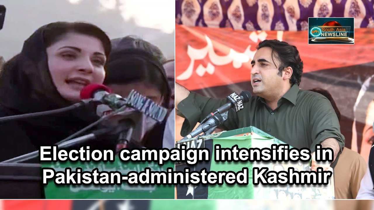 Election campaign intensifies in Pakistan-administered Kashmir
