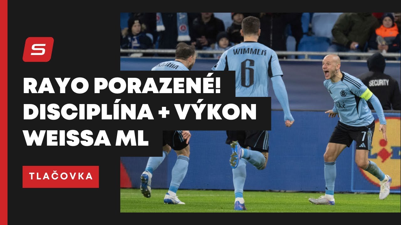 Weiss chválí výkon Slovana po výhre nad Rayo 2:1 ⚽