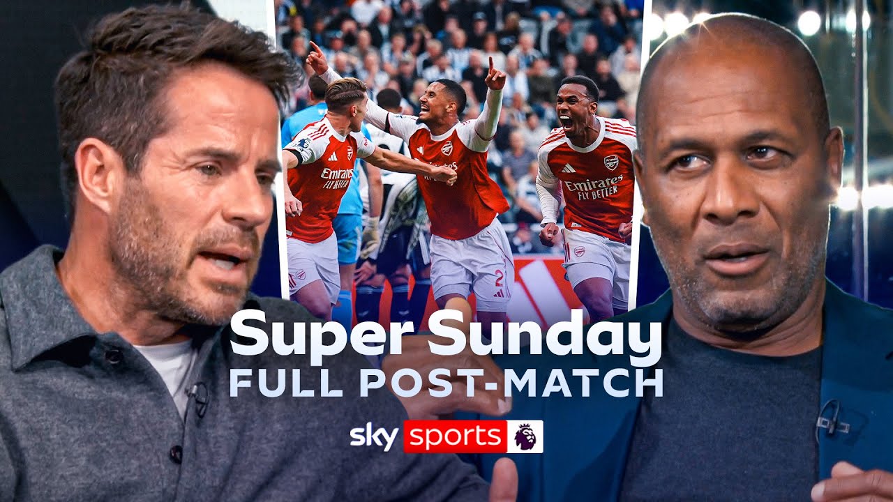 Arsenal's Big Victory! 🔴 Full Super Sunday Match Analysis with Jamie Redknapp & Les Ferdinand