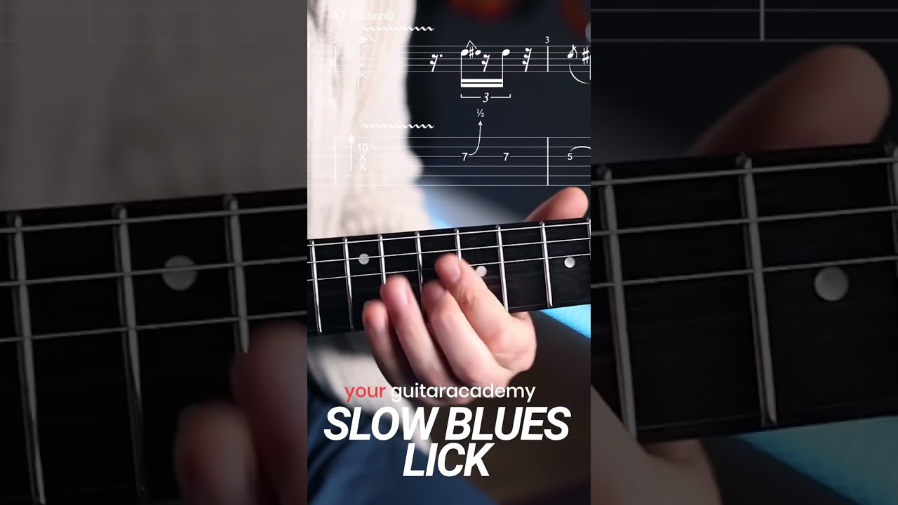 Master This Slow Blues Lick 🎸