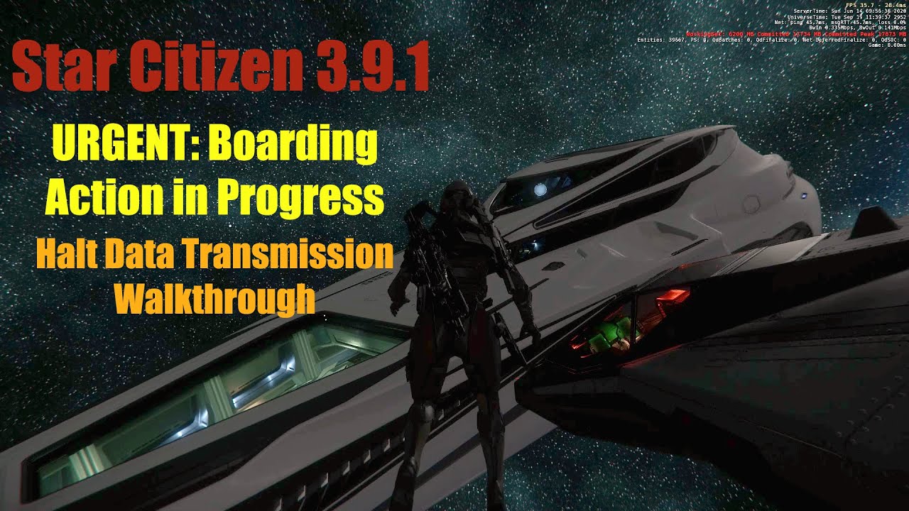 Star Citizen 3.9.1 Boarding Action Walkthrough 🚀