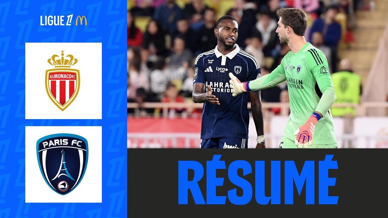 Résumé du Match : ASM Monaco vs Paris FC - Défaite à domicile 🏟️
