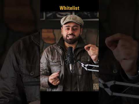 Whitelist kya hota hai? Explained in hindi | Dr Ujjwal Chugh #dictionary #whitelist #digital