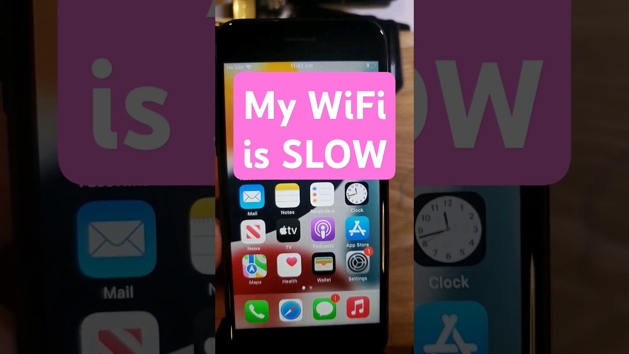 Fix Slow WiFi on iPhone Easily 📶