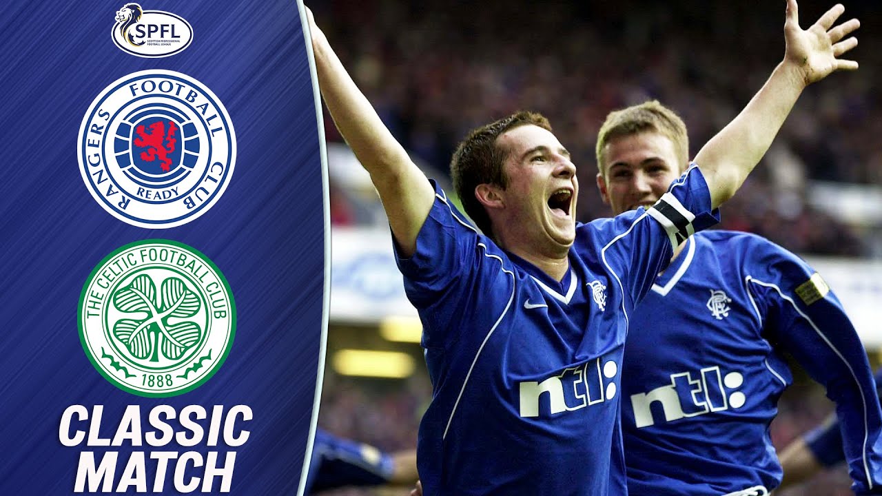 Epic Rangers vs Celtic Clash: 5-1 Victory at Ibrox (26/11/00) ⚽