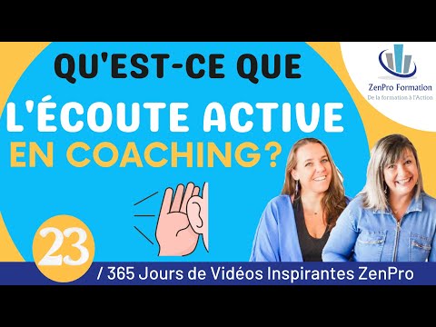 đ” #23 - Quâest ce que lâeÌcoute active en coaching ?