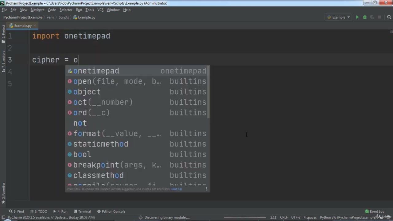 14. One-Time Pad Cipher