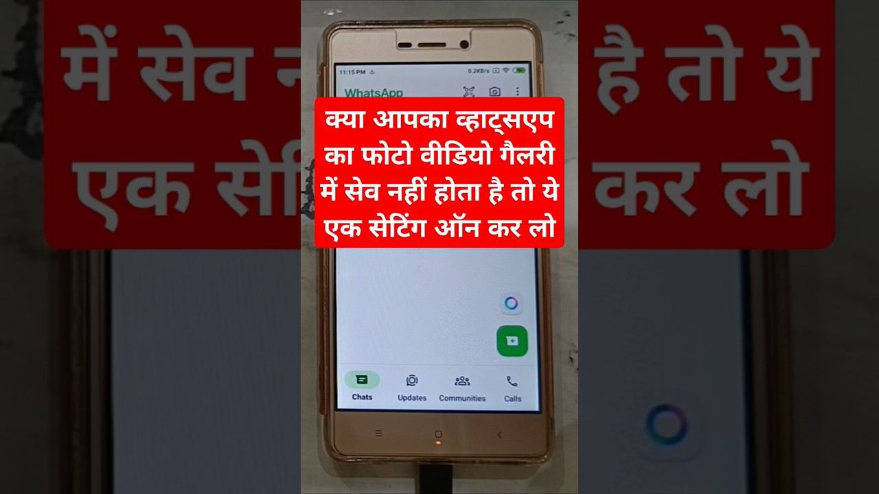 WhatsApp Photos Not Showing in Gallery 📸