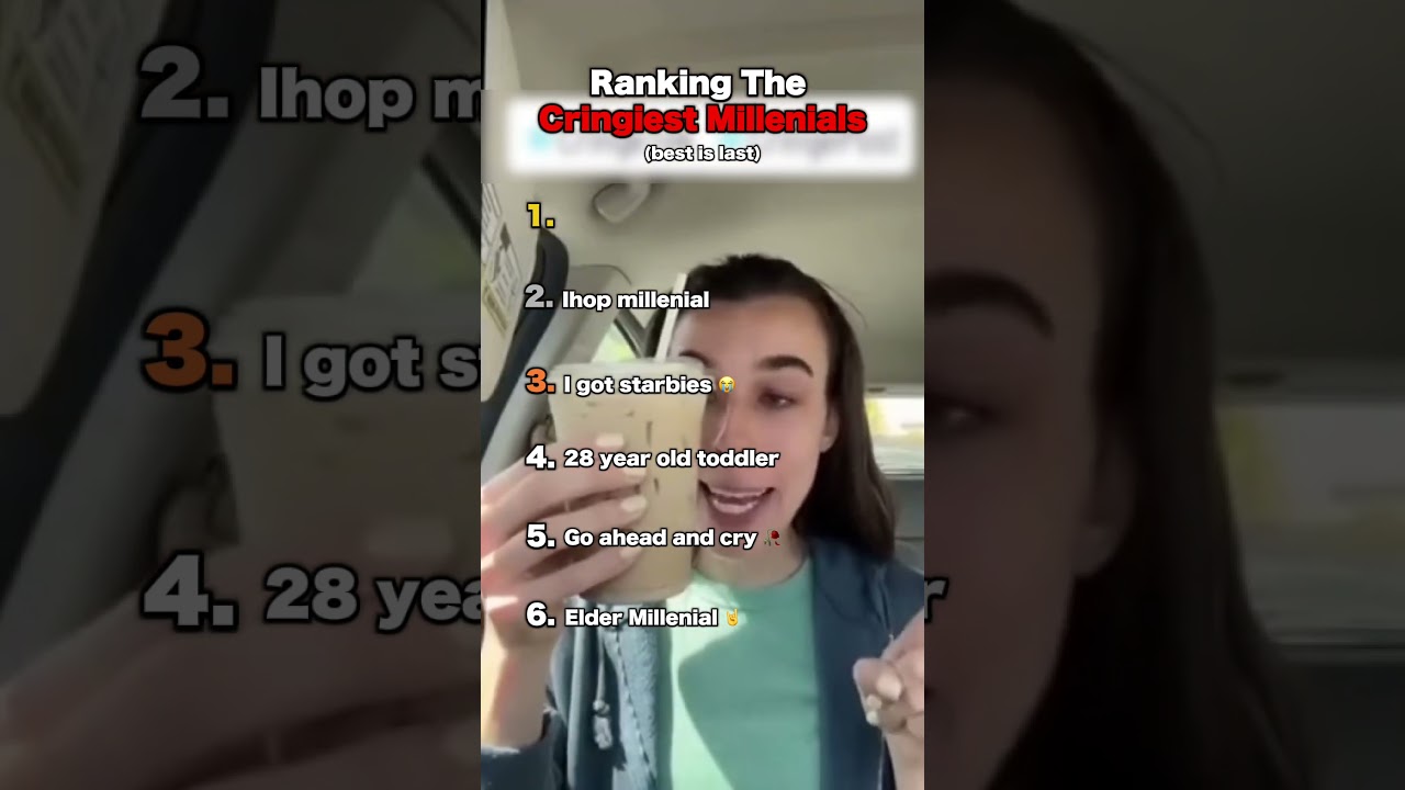 Top Cringiest Millennials 🤣