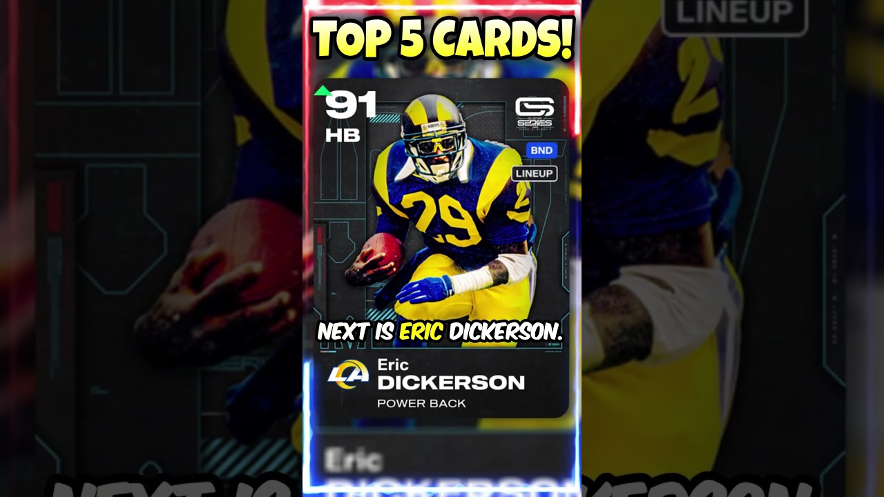 Top 5 Best Offensive Cards in Madden 26 Ultimate Team