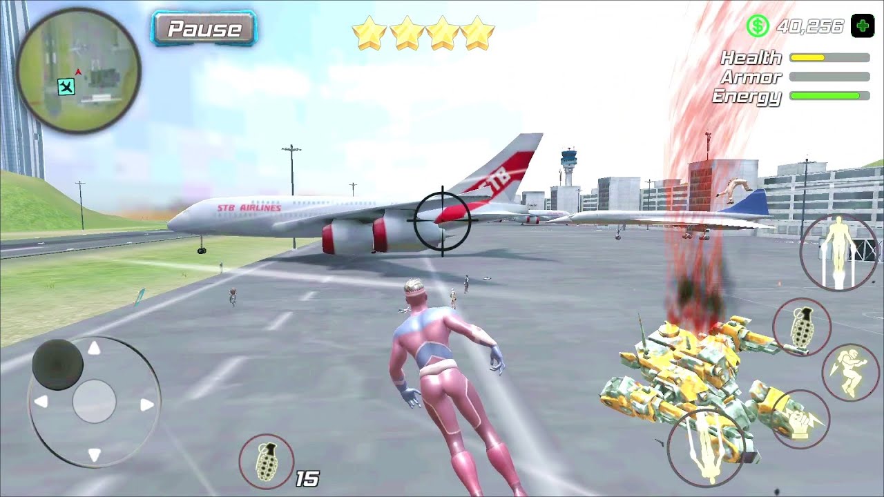 Hurricane Superhero vs Tornado at Airport 🌪️