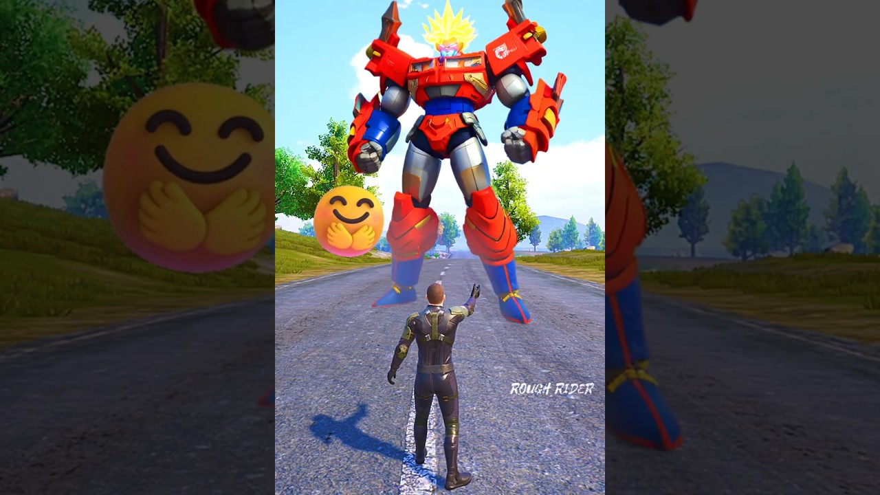 Transformer Goku Always Helps in PUBG & BGMI 😇