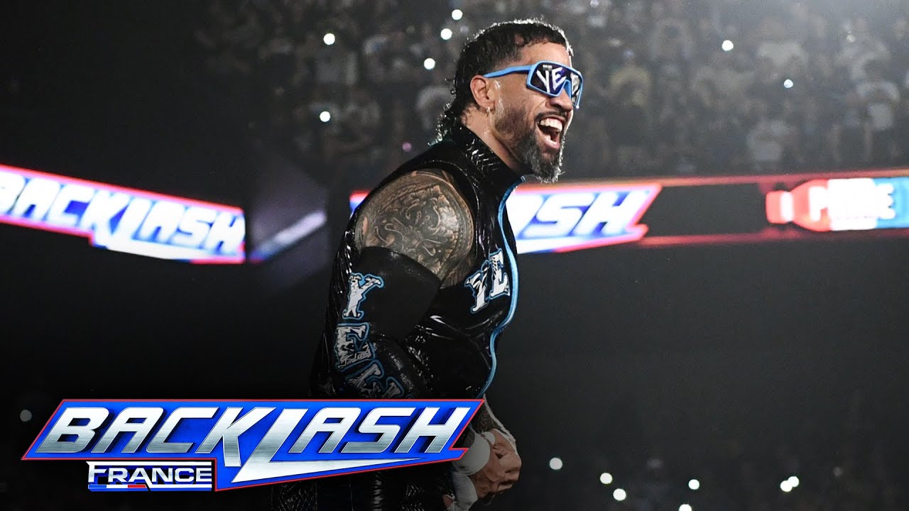 Jey Uso Ignites Crowd with Epic Entrance at WWE Backlash France 🇫🇷