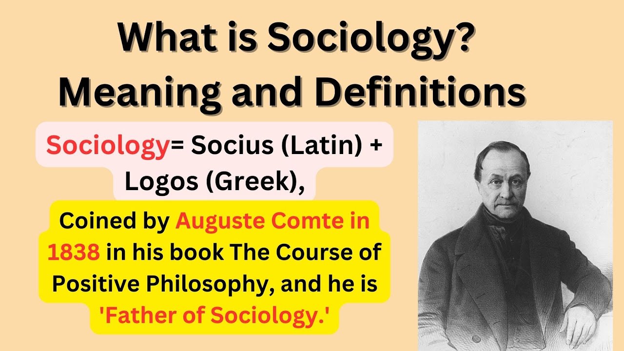 Understanding Sociology: Definition and Meaning