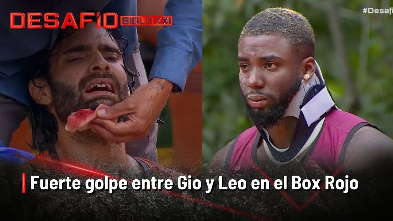 Incidente de Gio en el Box Rojo del Desafío: Fue llevado en ambulancia