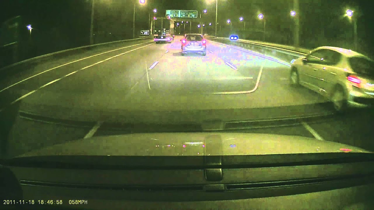 Blackvue DR400G HD Night Drive on Motorway 🚗