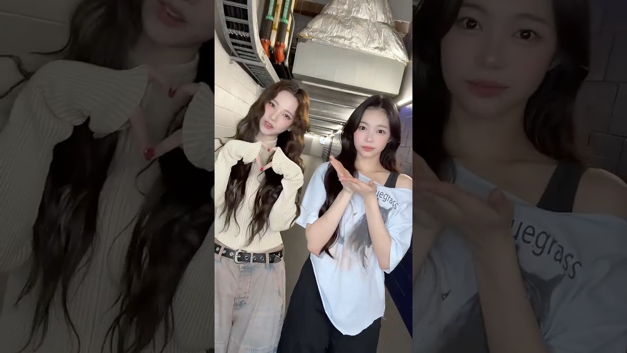 KARINA's Exciting Chase! 💙 Behind the Scenes with Hearts2Hearts & aespa