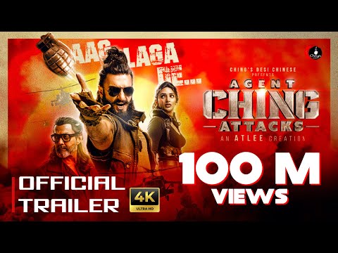 Agent Ching Attacks | Official Trailer | Atlee & Ranveer Singh | Sreeleela, Bobby Deol  🔥🔥🔥