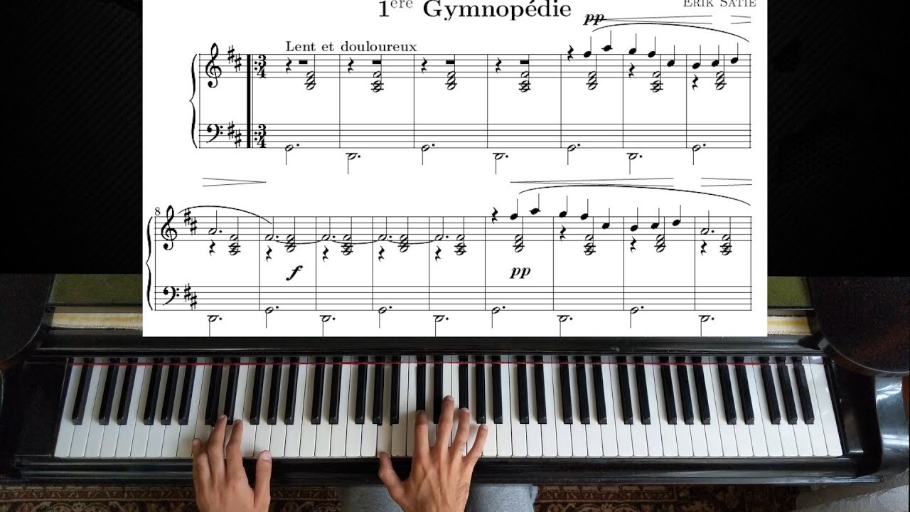 Erik Satie - Gymnopédie No.1 Piano Tutorial 🎹