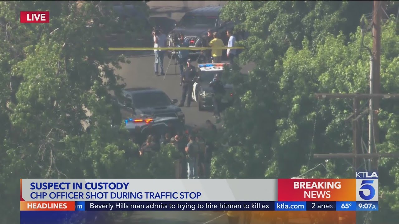 Suspect Arrested After CHP Officer Shot During Traffic Stop π