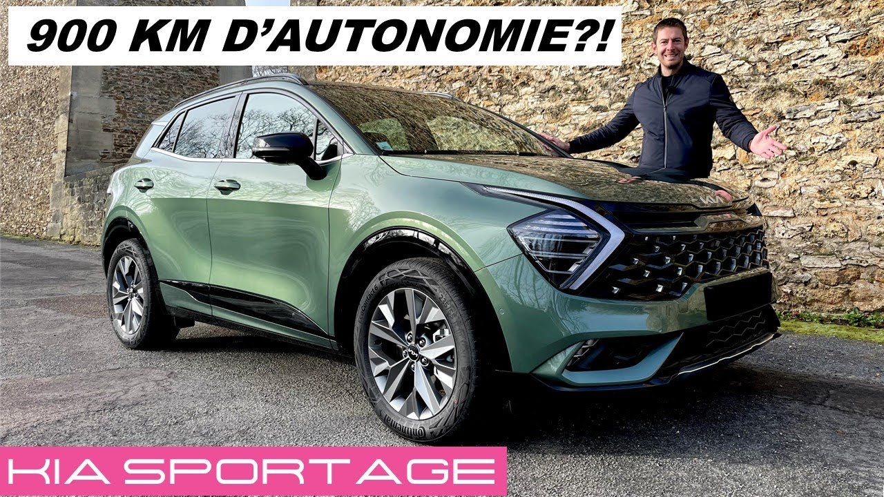 Essai Kia Sportage 2022 : 900 km en hybride 🚗