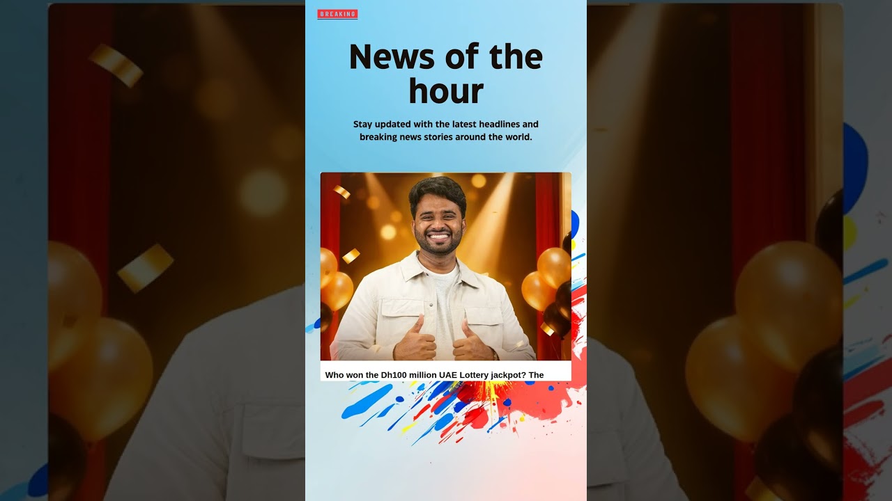 UAE Lottery Jackpot Winner Revealed! 💰 Dh100 Million Secret Unveiled