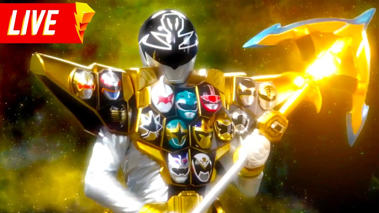 🔴 Live 24/7 Power Rangers Megaforce & Super Megaforce