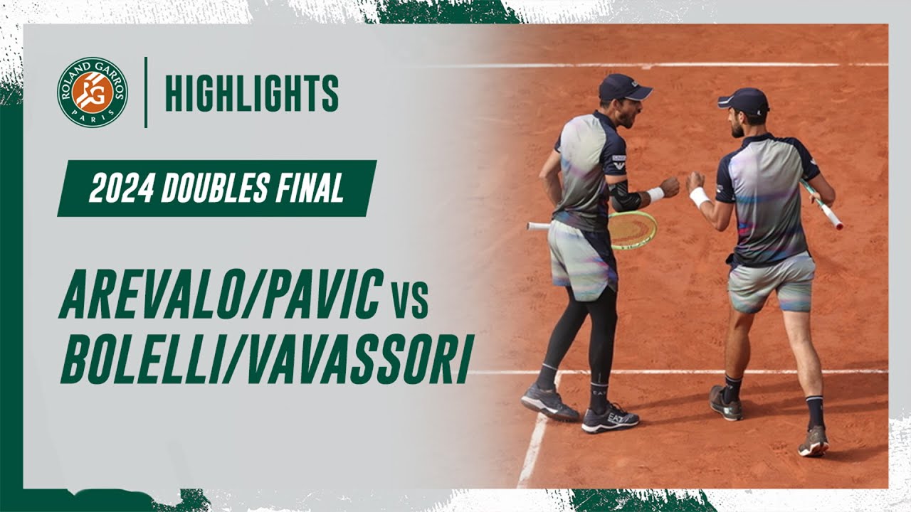 Roland-Garros 2024 Doubles Final Highlights 🎾
