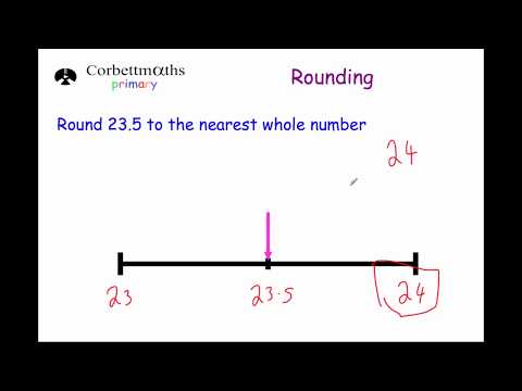 Rounding to the nearest whole number - Primary