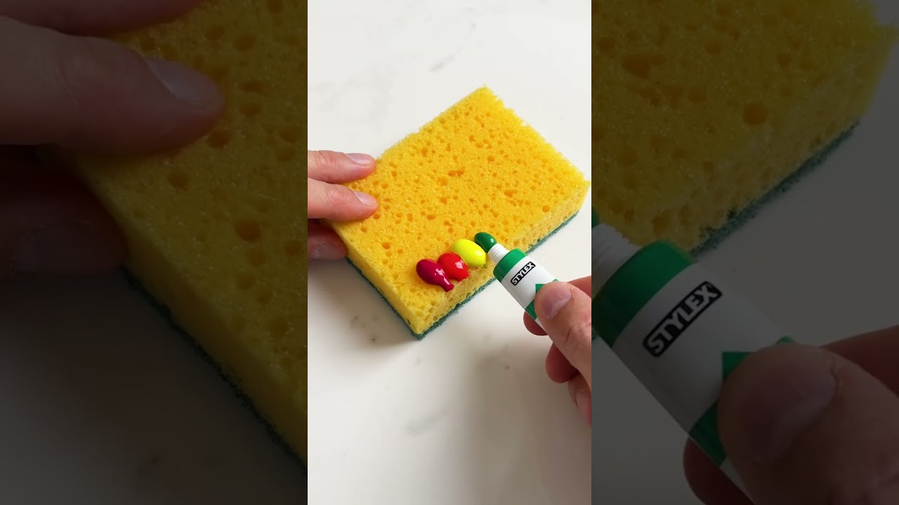 Easy Rainbow Painting Hack for Kids 🌈