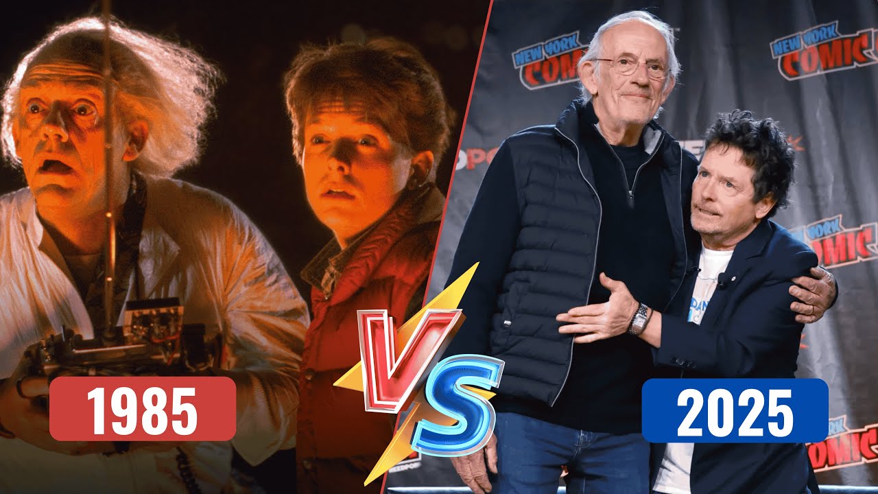 Back to the Future Cast Then & Now (2025) ⚡