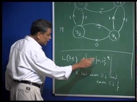 Mod-01 Lec-03 Finite automata continued, deterministic finite automata(DFAs),