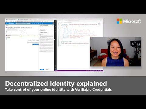 Verifiable Credentials Using Blockchain | Digital Identity | Microsoft Ignite 2020