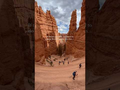 This MUST-DO hike at Bryce Canyon National Park!