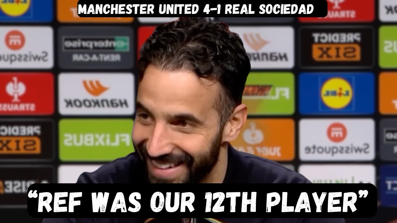 Ruben Amorim Praises Manchester United's Dominant 4-1 Win Over Real Sociedad ⚽