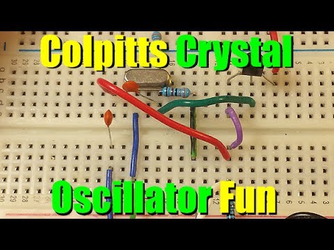 Colpitts Crystal Oscillator Explained 🔍