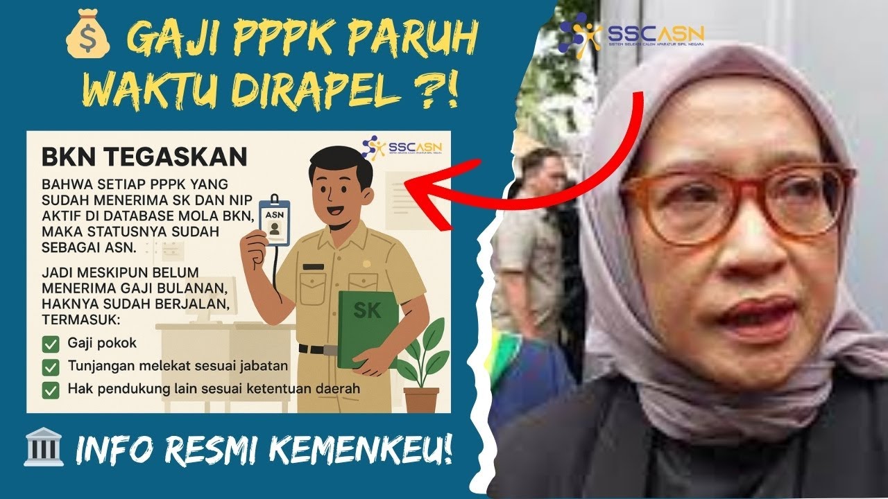 Resmi! Gaji PPPK Paruh Waktu Akan Dirapel? Penjelasan Kemenkeu Terbaru!