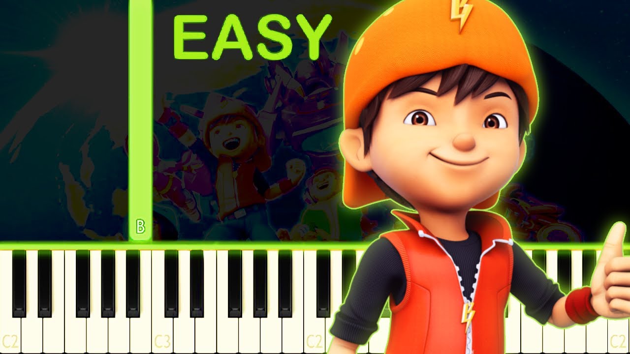 Learn to Play the Boboiboy Galaxy Opening Theme 🎹 | Easy Piano Tutorial