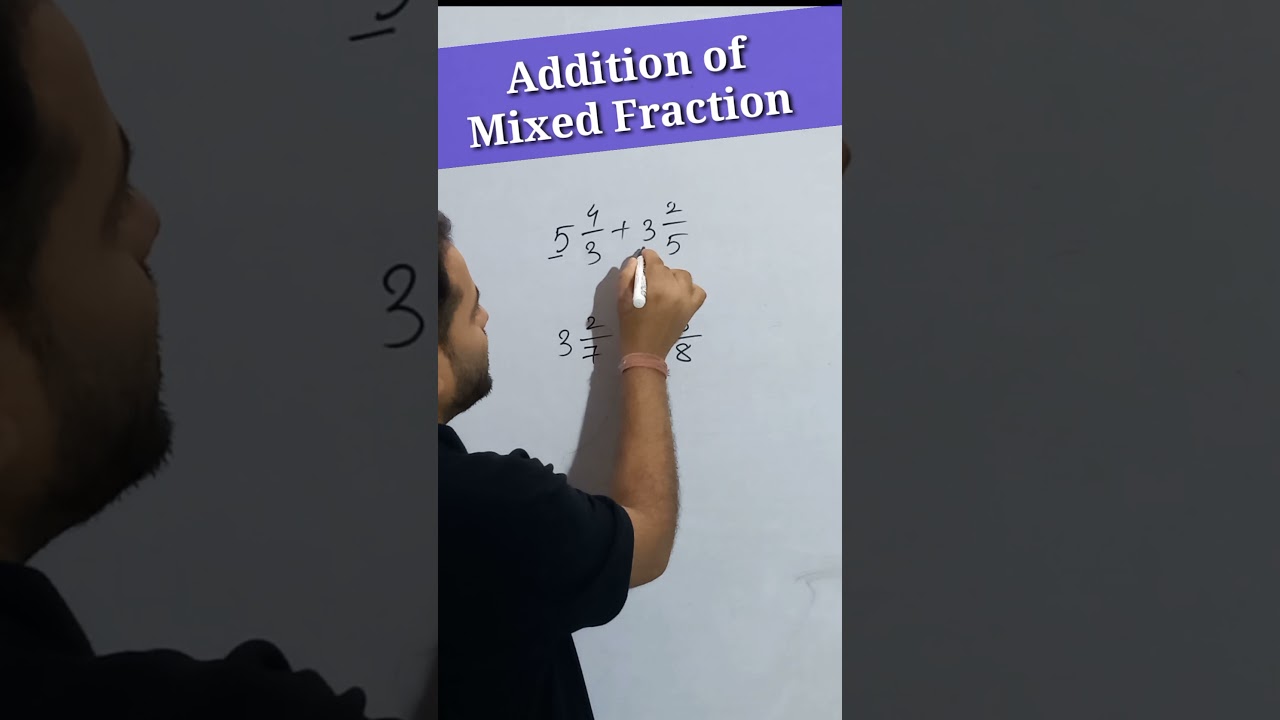 Quick & Easy Method to Add Mixed Fractions ✨