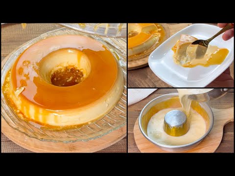 فلان كراميل احسن من الجاهز 😍.. بدون بيض و بدون فرن 👌🏻هاد الوصفة عمرك متبدليها لا تفووتكم