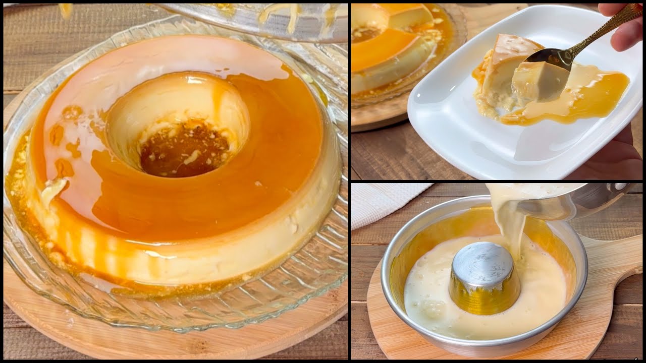 وصفة فلان كراميل بدون بيض وبدون فرن