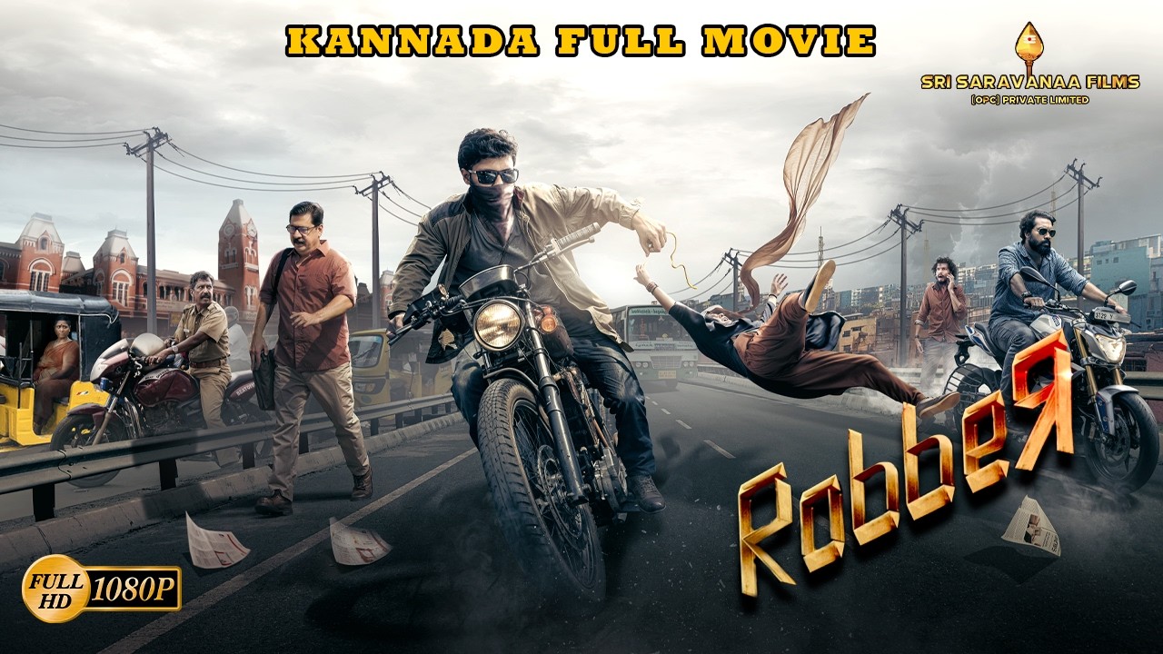 Robber Kannada Dubbed Action Crime Thriller 🎬