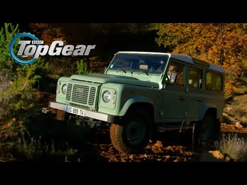 La Land Rover Defender grimpe aux arbres l Essai Top Gear