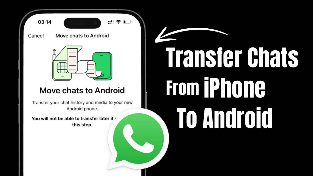 Transfer WhatsApp Chats from iPhone to Android 📱